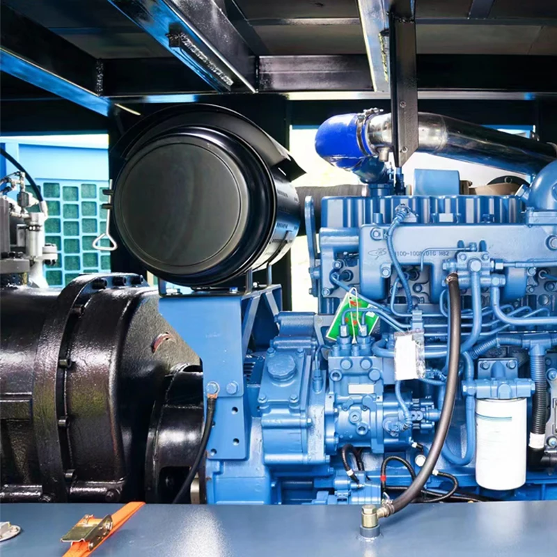 Sparta 750cfm rotary type high pressure 20 bar 25bar diesel engine screw air compressor