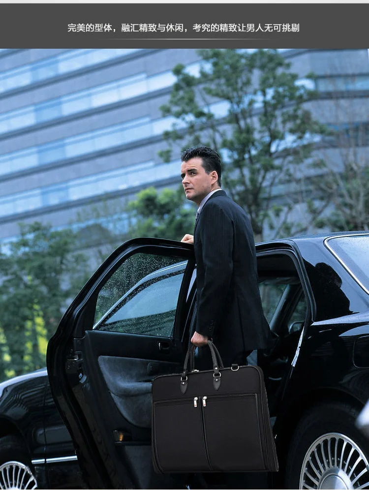 Wholesale Suit Covers Carrier Bag for Travel, Foldover Breathable Garment Bag with Handles and Gusset