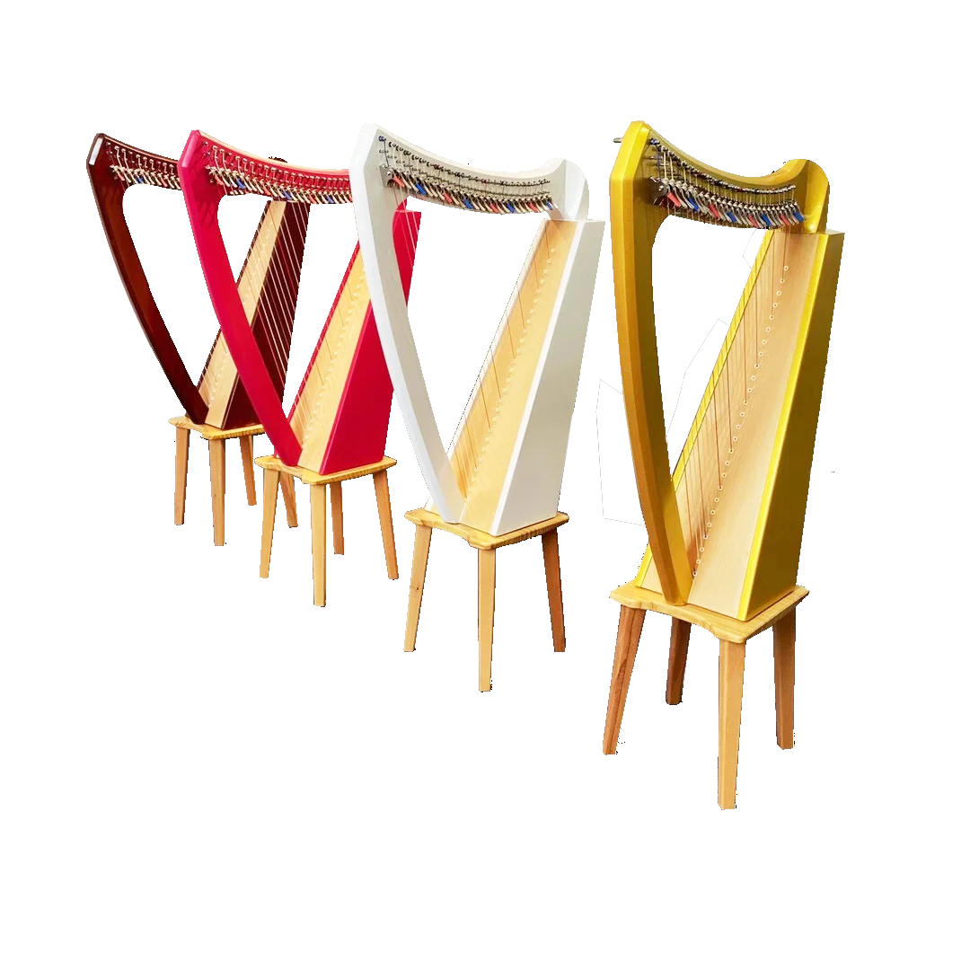 Simsonharps Stringed musical Instruments 26 Strings lever Harp for sale