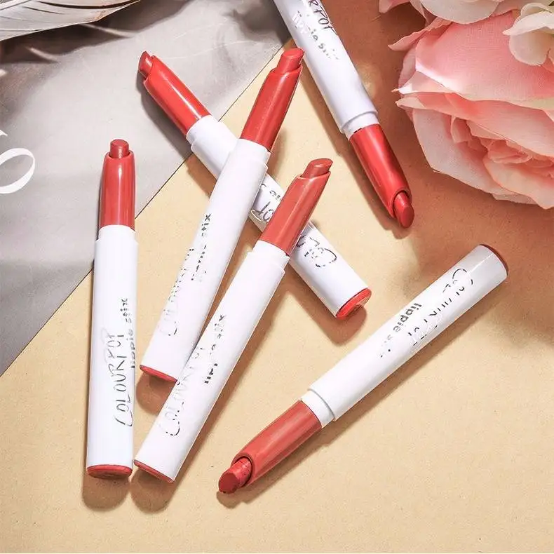 Super Waterproof Love Life Halal Metallic Soft Matte Student Lipstick Stick