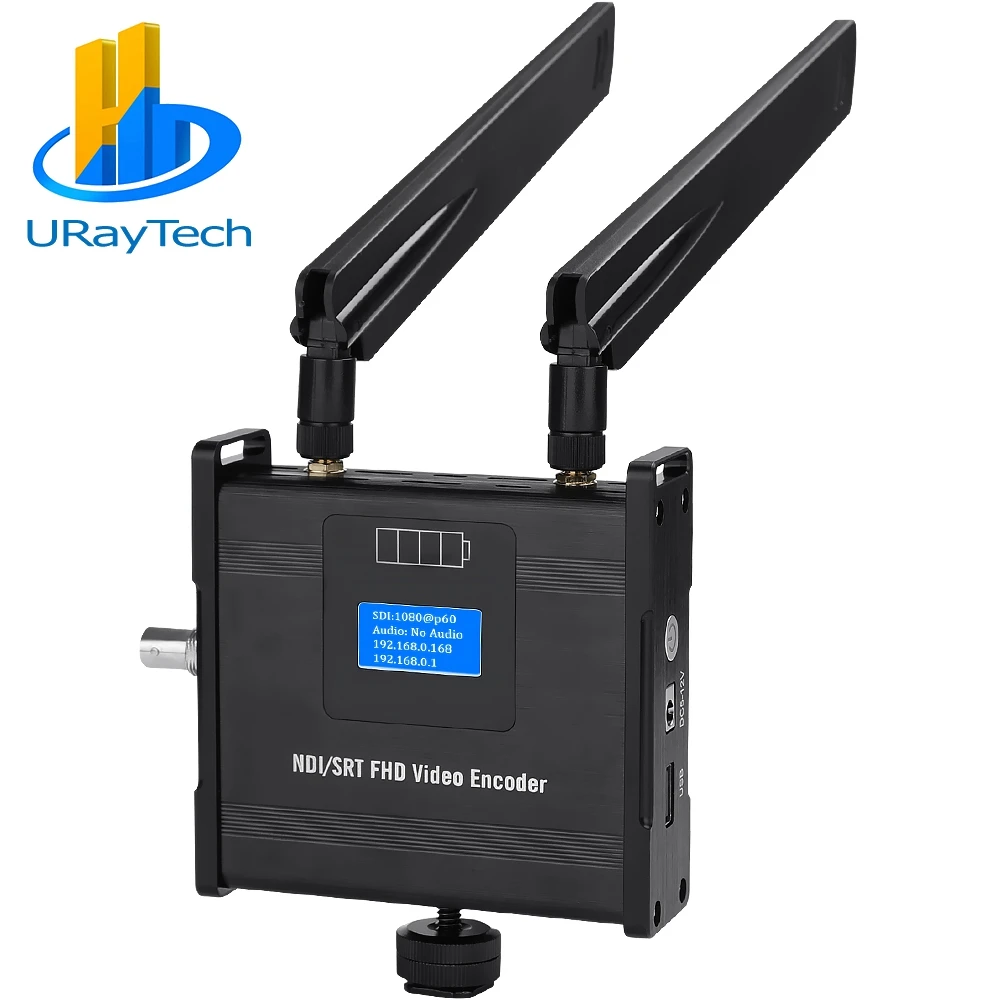 Видеоэнкодер H.265 H.264 SDI для прямой трансляции Wi-Fi HEVC NDI RTMP SRT UDP RTSP HLS HTTP стример для прямой трансляции с поддержкой батареи