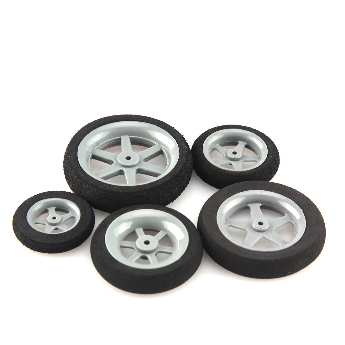 rubber foam wheels rc Airplane toy