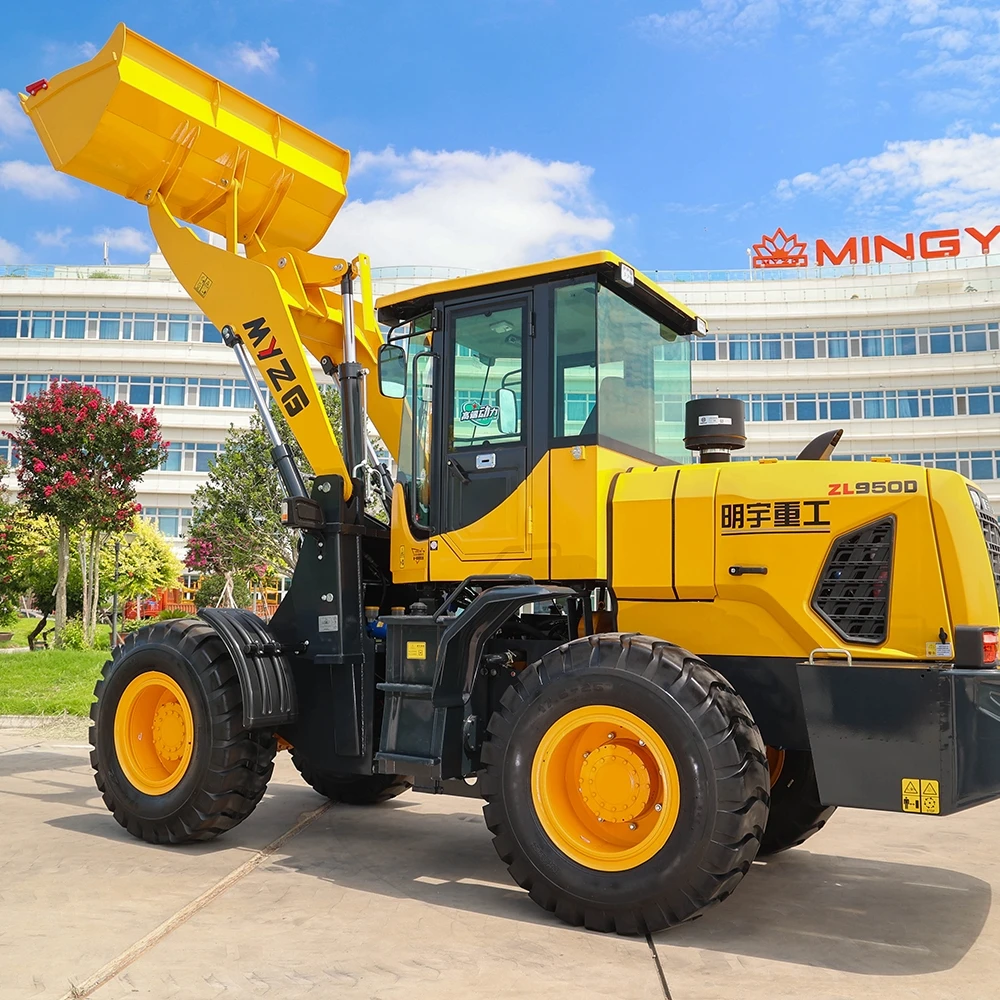 Новое состояние MINGYU Китай 3-тонный колесный погрузчик ZL950D