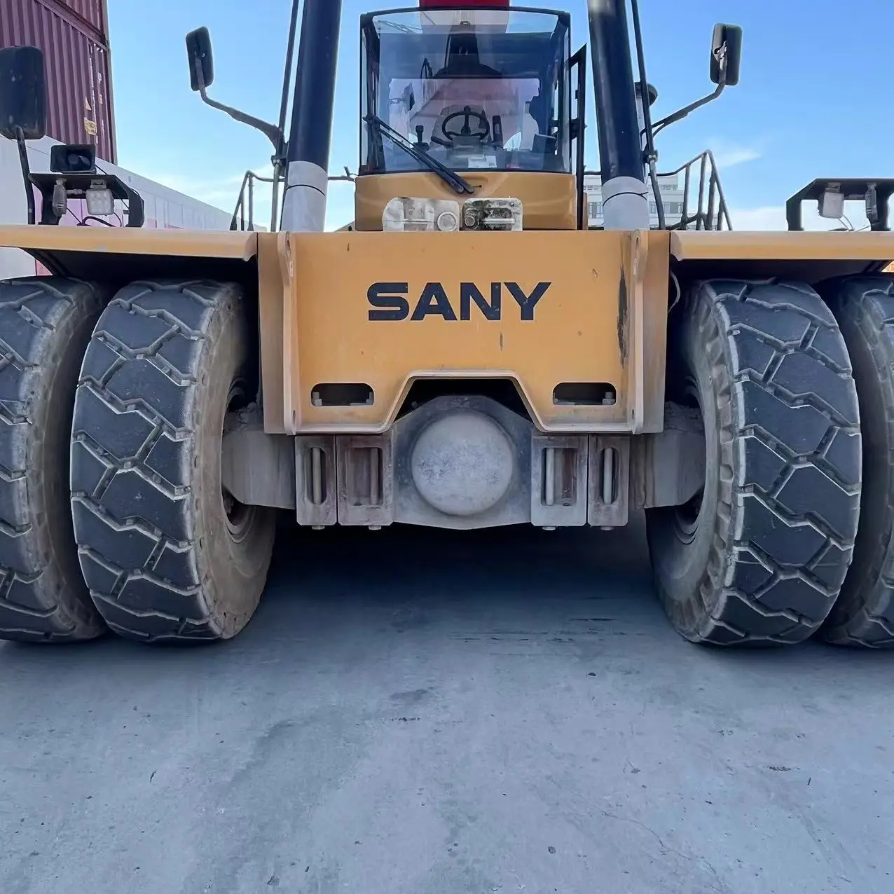 SANY Srsc45h1 Used Reach Stacker Sany Reachstacker Good Condition in Stock Cheap Price Low Price Low Hours Kalmar  Fantuzzi