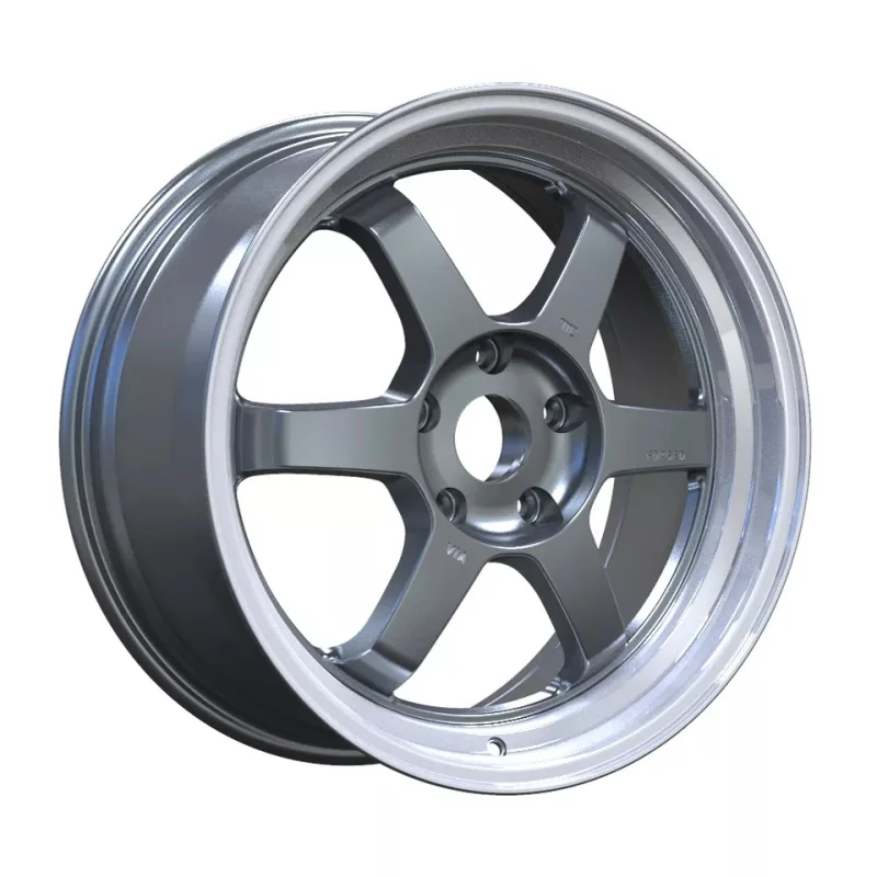 Top Quality Cost-Effective 17-19 Inch Size White And Black 5 Holes Flow Formed Wheel Watanabe Alloy Wheels For Vehicle