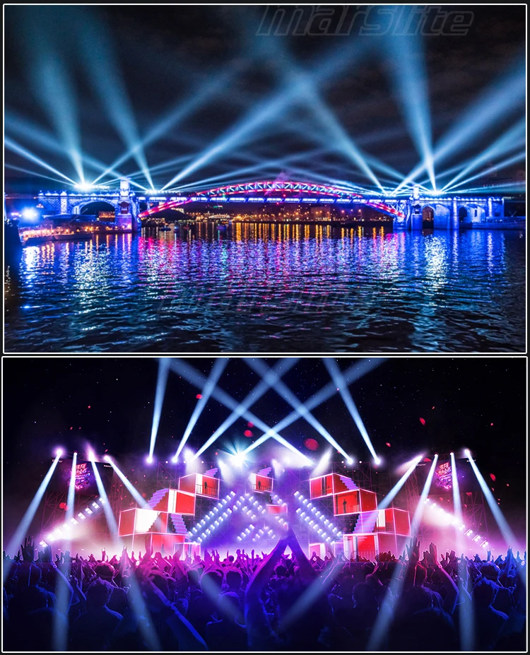 Marslite 480W ip66 Moving Head Super Sky Beam Outdoor Stage Waterproof Moving Head Lyre Beam Light