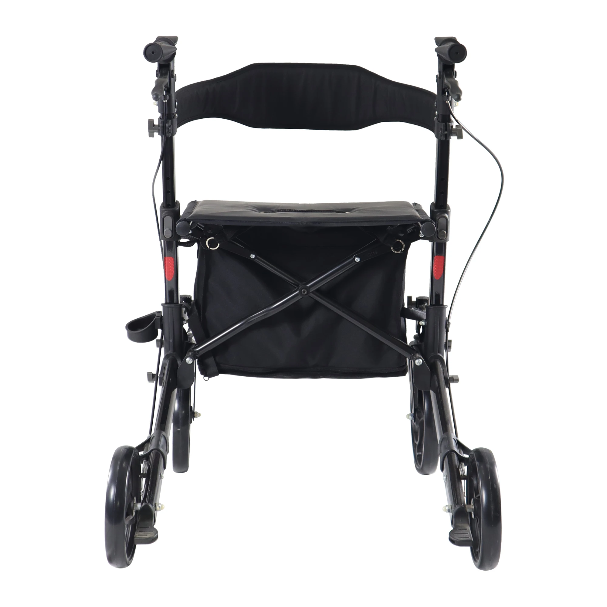 Removable Assisted Walking Aluminum Rollator with Disabled Scooter with Old People Wheelchair