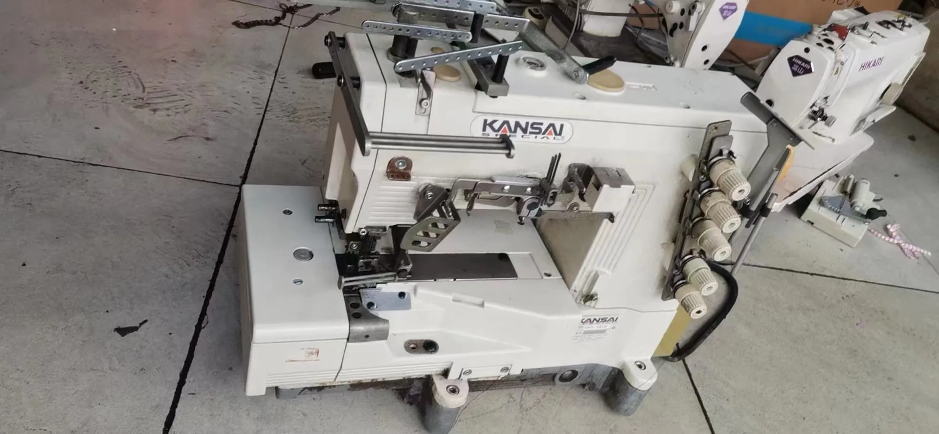3 игольная плоская швейная машина Kansai MMX3303F