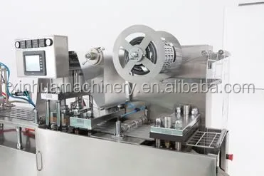 Automatic Thermoforming Liquid Blister Packing Machine For chocolate/butter/jam/honey/paste/sauce/ketchup