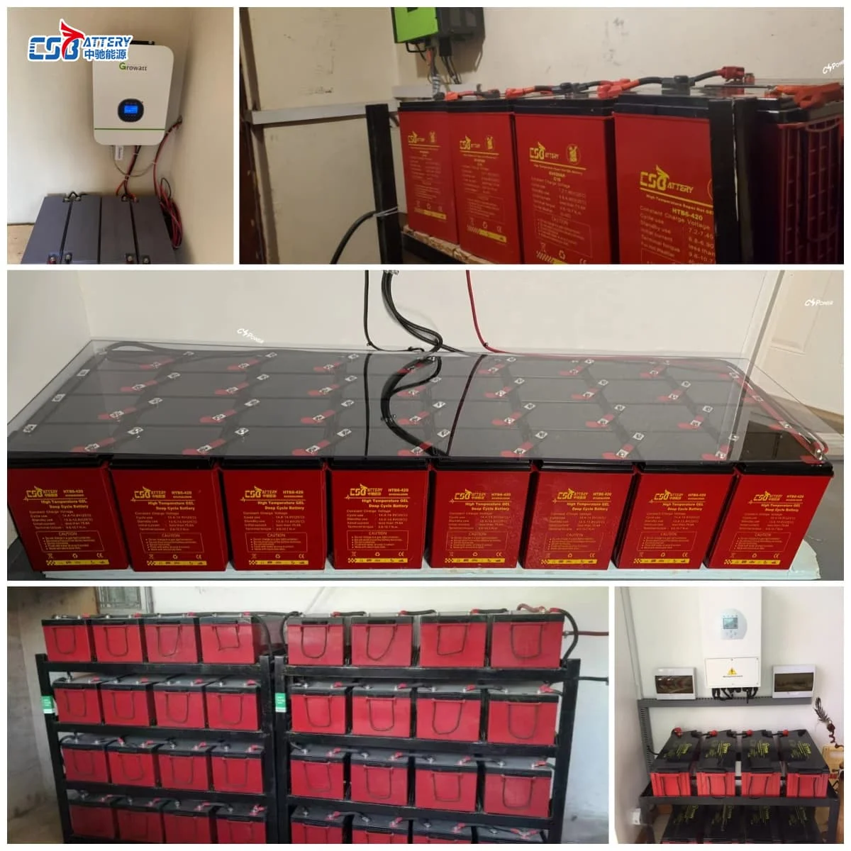 CSBattery 12 В 250Ah гелевая батарея глубокого цикла для солнечной электростанции китайский производитель Ava