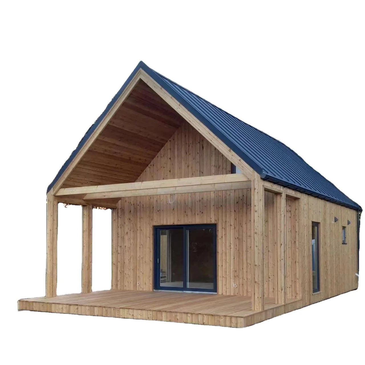 Prefab Wood Cabin Wooden Small House Prefabricated Portable House tiny homes ready to ship