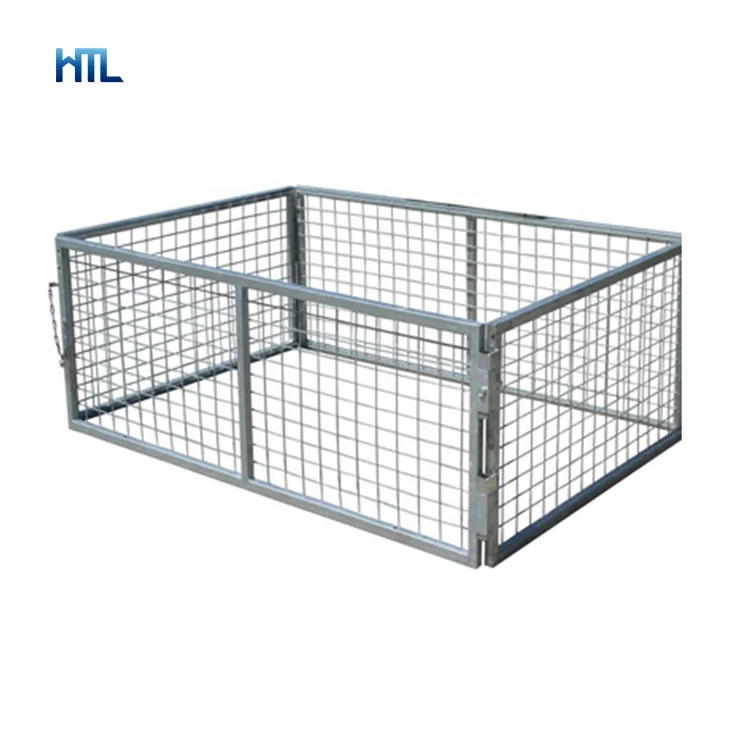 Горячеоцинкованная Съемная клетка для транспортного прицепа HML