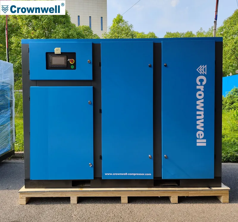220kw 300HP CWD220/250/315/355/400 Oil Injected Fix Speed Rotary Screw Air Compressor  Crownwell