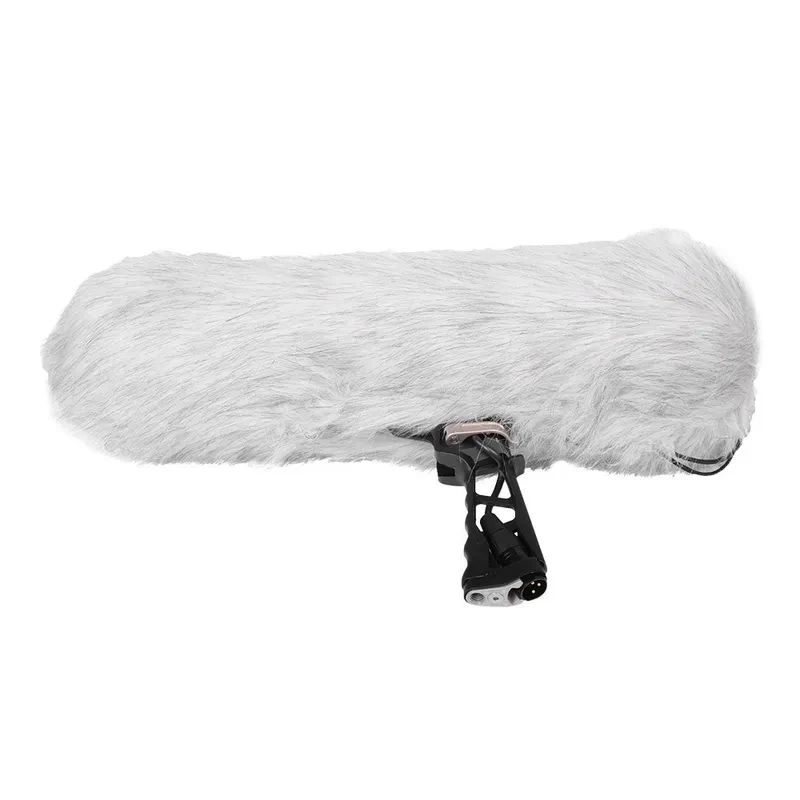 Outdoor Sponge Cover Mic Furry Fur Sleeve Windscreen Windshield Wind Muff Soft Comfortable For Microphones Recording