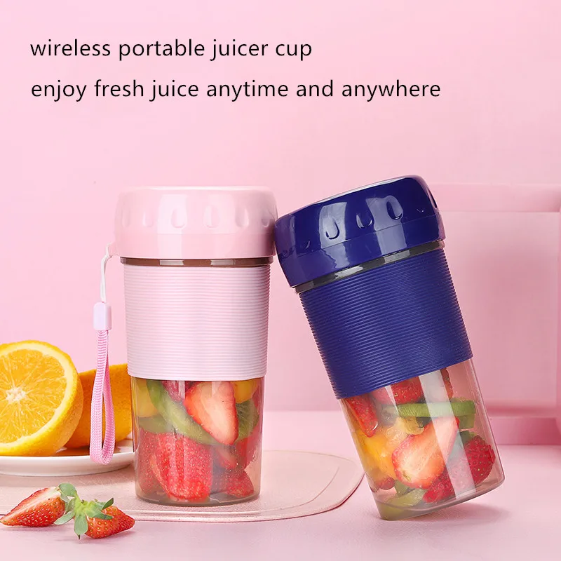 Portable Small Size Juice Blender Mix Ice Fresh Fruit Vegetables Juicer Cup
