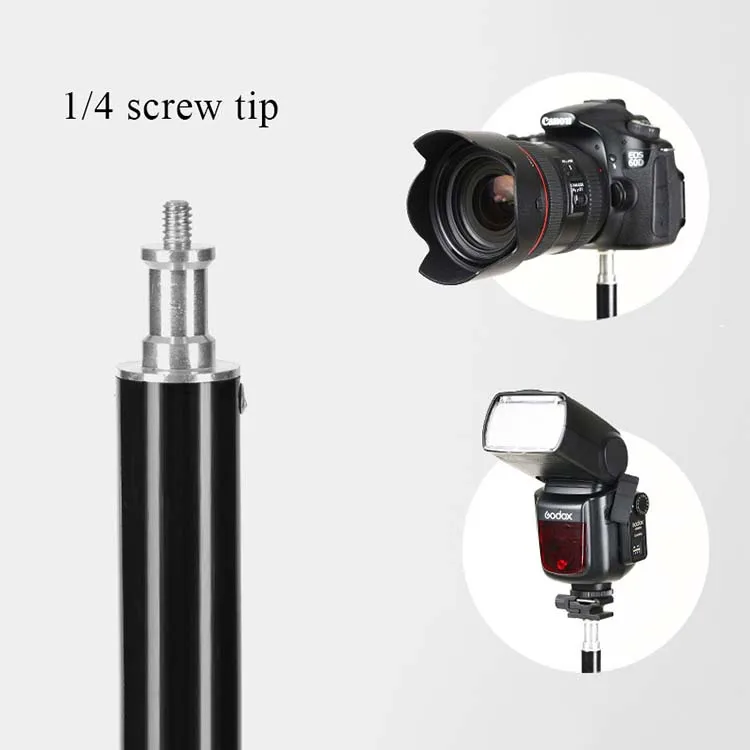 Hot sale KUPO telescopic flexible photography 160cm light c stand for sale