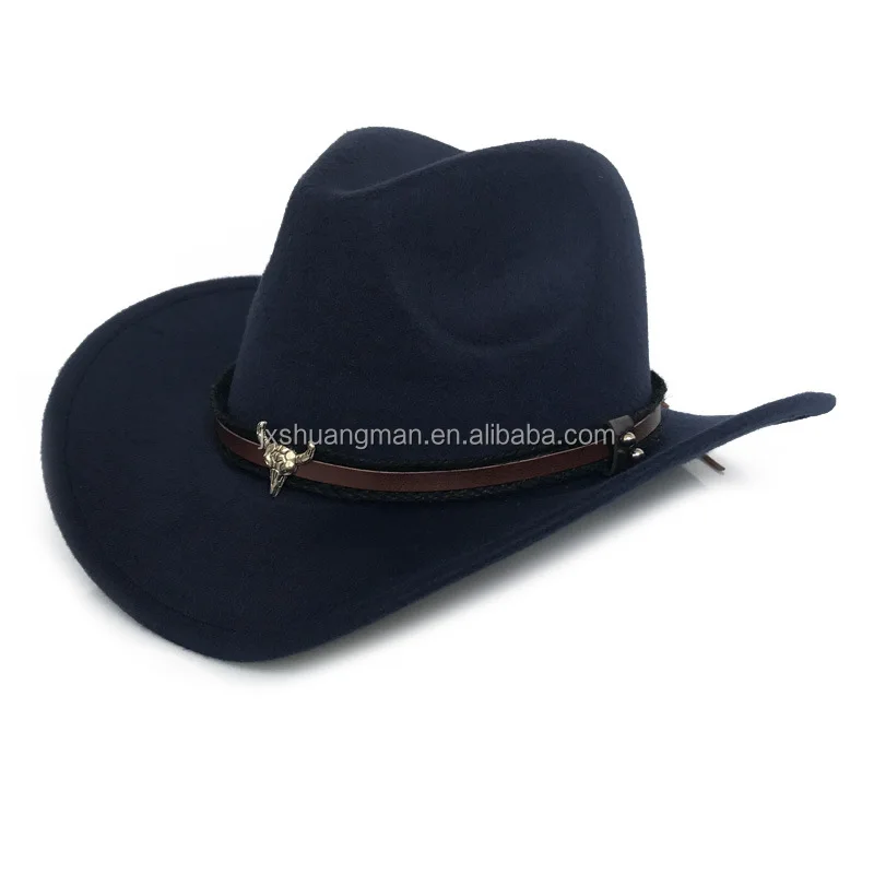 2024 Retro jazz hat Felt hat for men and women Cowboy hat