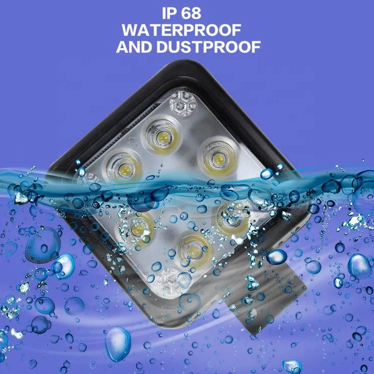 LC 4 inch 30W square spot beam led work light for offroad truck agricultural vehicle