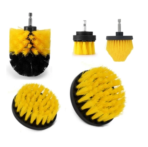 21pcs Factory Hot Selling Auto Detailing Brush Drill Clean Brush Set 20 Pcs Car Cleaning Tools Kit for Washing Interior Wheel