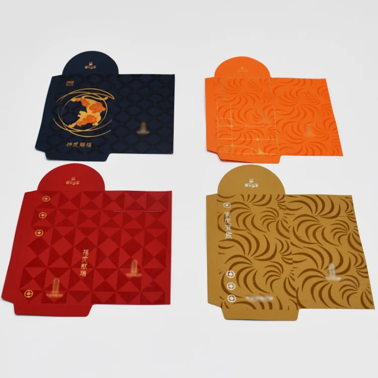 Wholesale Custom Luxury Colorful Gold Foil Embossing Blank Business Graduation Wedding Cards Invitation Cards Paper Envelopes