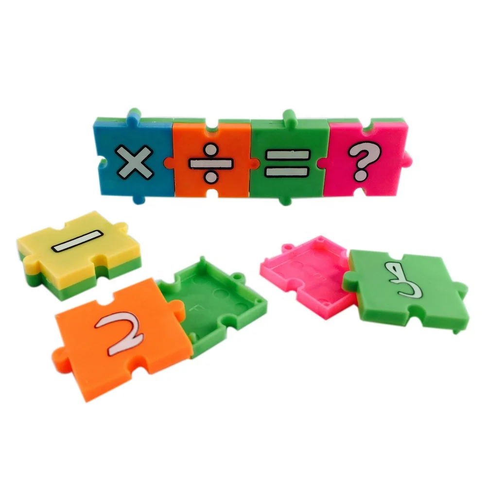 Plastic custom jigsaw arabic alphabet puzzle for kids