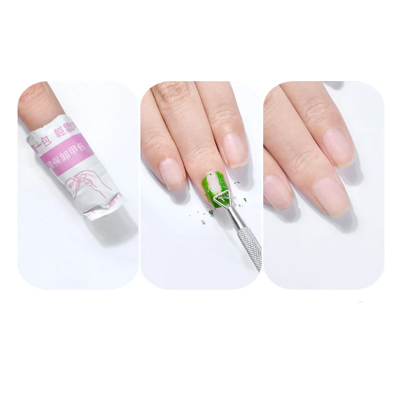 Free Shipping Peeler Scraper Remove Gel Cuticle Nail Pusher Triangle Stainless Steel Cuticle Pusher For Fingernail Toenail