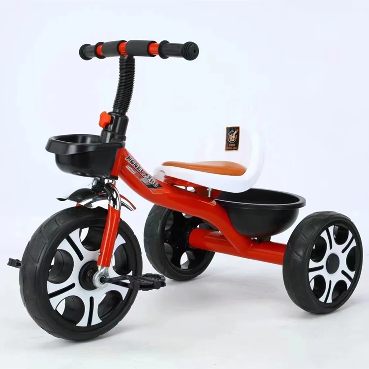 Cheaper factory wholesale tricycles chi tricycle ride on toy metal pushbar children trike foldbaby tricycle 4 in 1