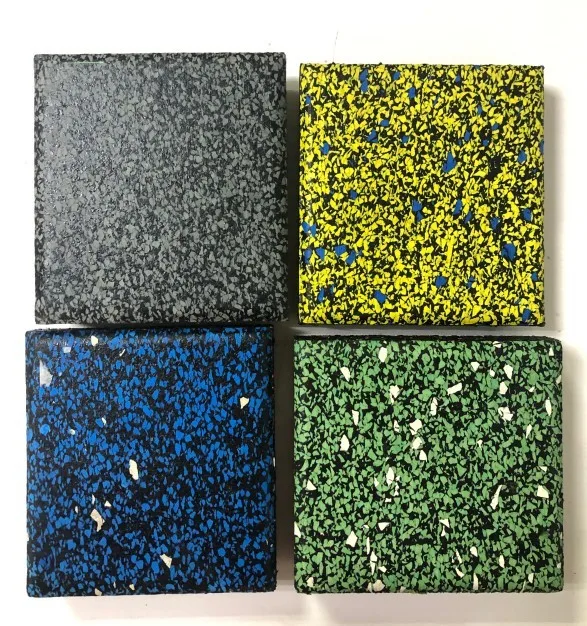 Custom Logo Anti-static Rubber Gym Flooring Mat