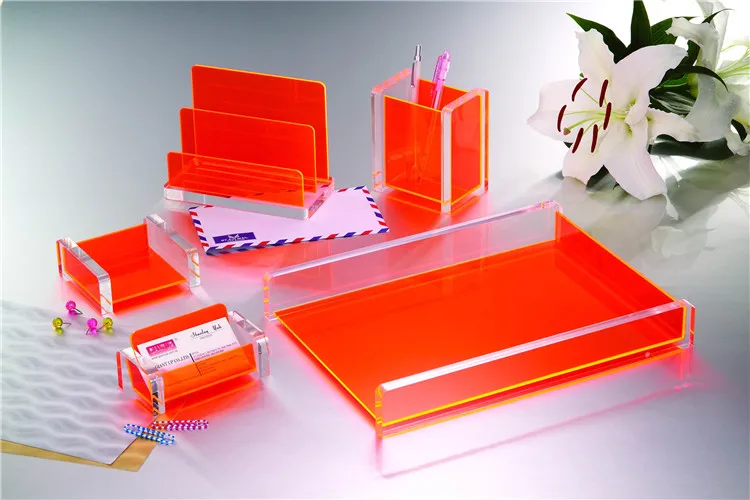 acrylic stationery set