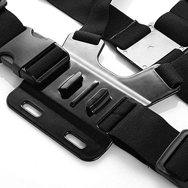 Kaliou Elastic Adjustable Camera Chest Strap Mount Strap for Go pro 7 6 5 4 3+ 3 2 1 Xiaoyi 4K SJ4000 Action Camera Accessories