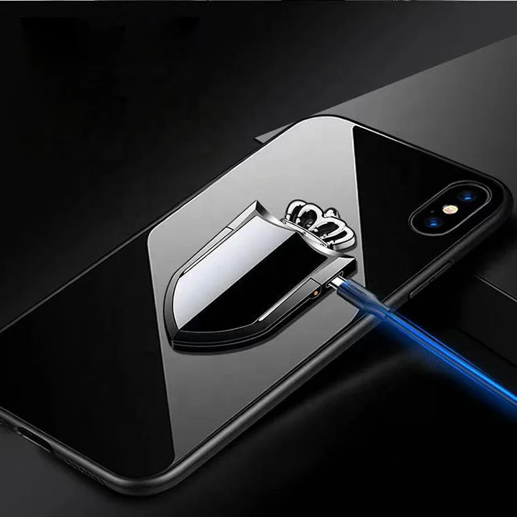 New Design Heart Shape Multifunctional Rechargeable USB Electric Lighter Portable Car Phone Holder Led Cigarette Lighter For Bus