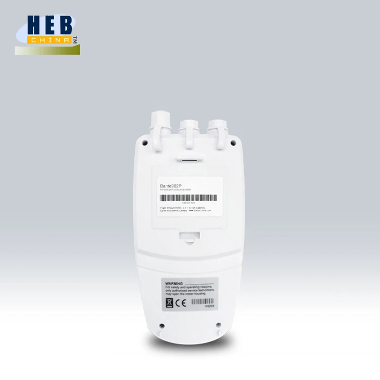 Bante902P Портативный 7 в 1 PH/ ORP/Проводимость/TDS/соленость/Удельное сопротивление/измеритель температуры Измеритель Качества Воды