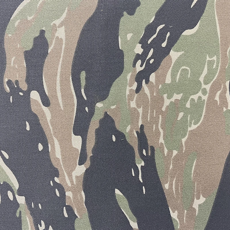 Whole sale CVC 60/40 230 gsm Jacket Waterproof printed ripstop Uniform for Man