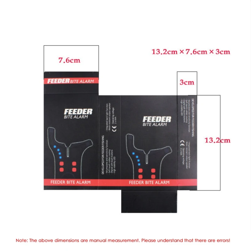 Waterproof Fishing Bite Alarm Set Luminescence Indicator Adjustable Tone Volume Carp Fishing Tackle Accessories