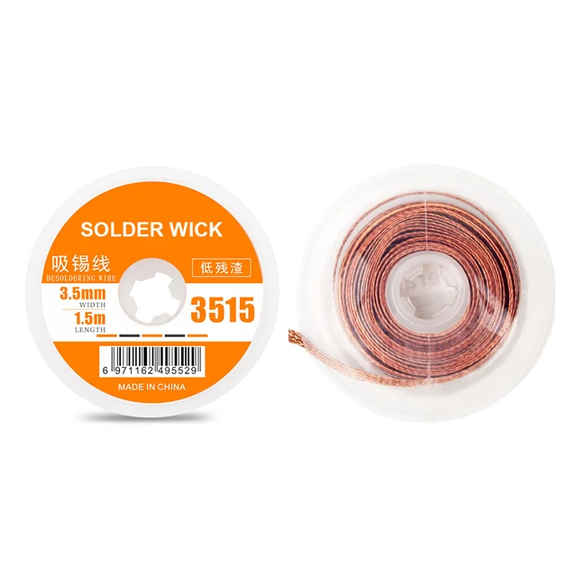 Solder Sucker Desoldering Wick Solder Wick  2.0mm Width 1.5m Length