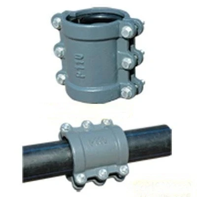 Straight Coupling Quick Pipe Repair Clamp for PE, PVC, PPR or Other Plastic Pipes