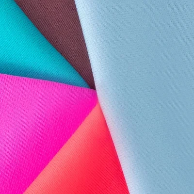 High Elastic Stretch Double Faced Nylon 95% Spandex 5% Spandex Nylon Fabric for Yoga Underwear Swimwear