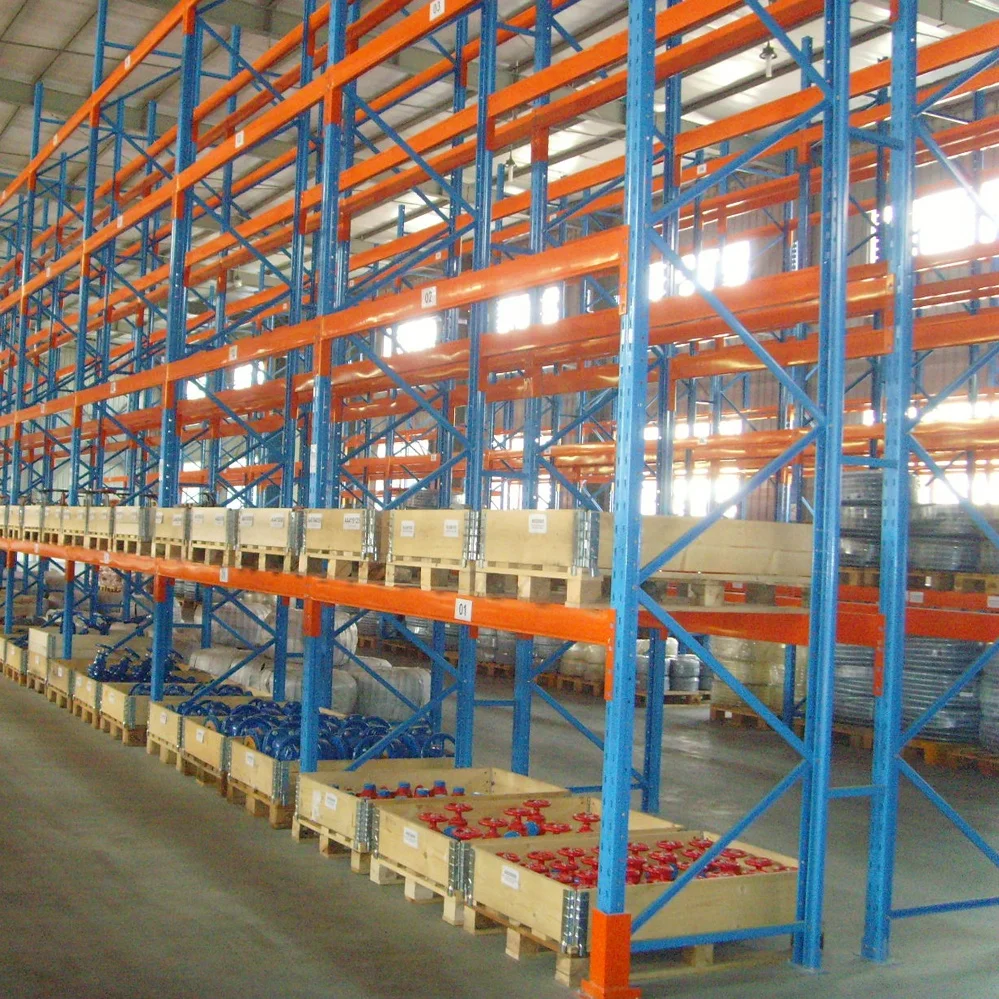 Adjustable Standard Roll Formed Steel Warehouse Heavy Duty Selective Pallet Rack