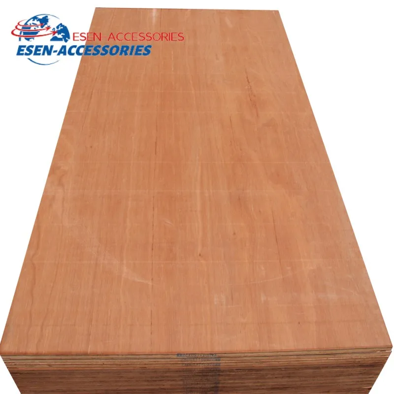 Quality stock container floor black film surface plywood marine hardwood core plywood for container floors