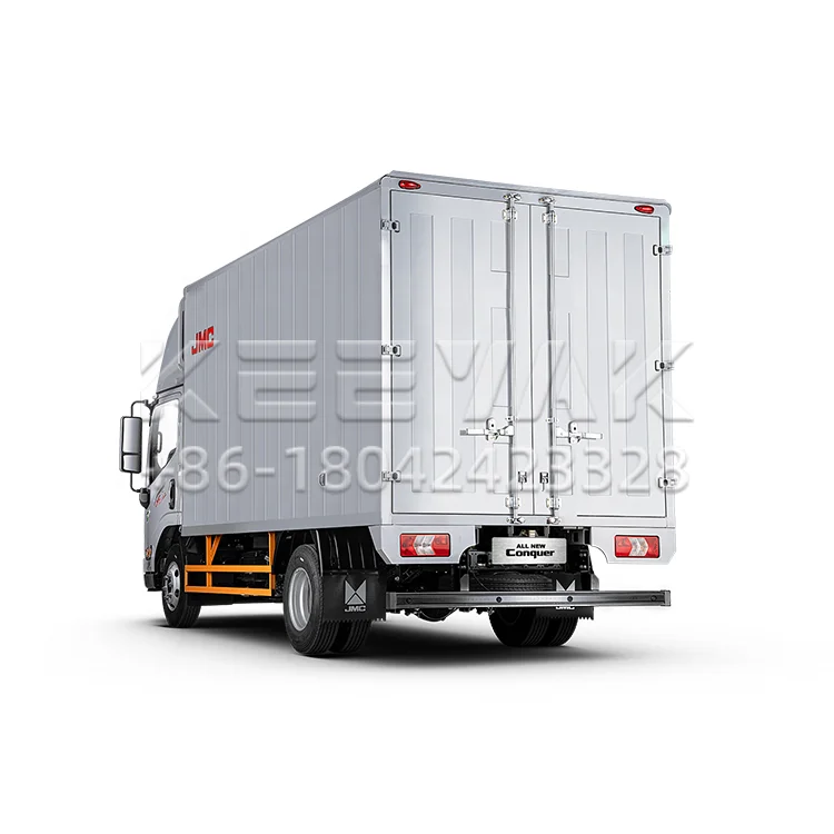 JMC New Conquer Van Truck 15 Years Manufacturer Cargo Trucks New Carrying Plus Jiang Ling Motors 92HP 122HP 163HP