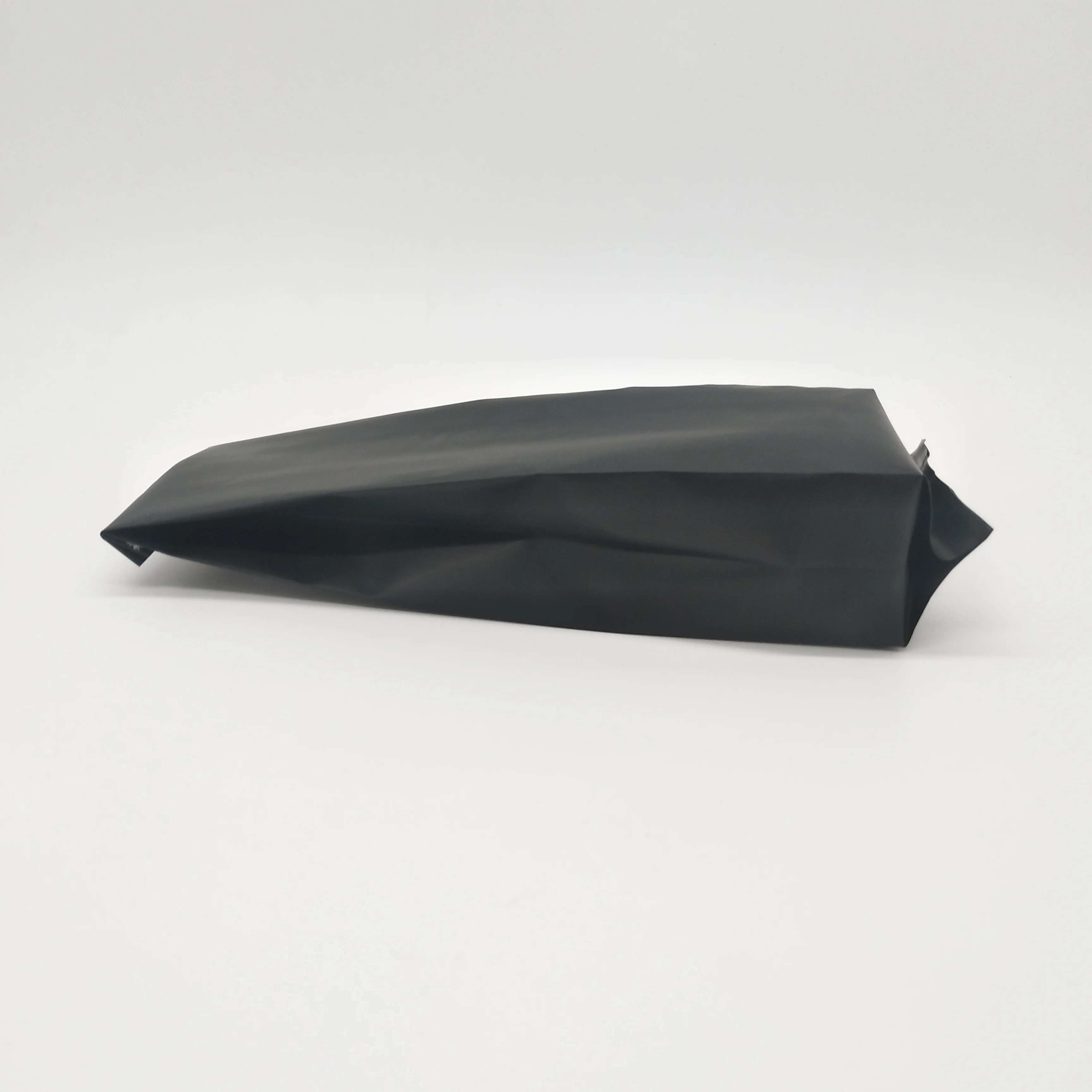 Side gusset recycle coffee pouch with valve