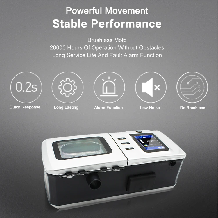 Chinese Suppliers Snoring Cpap Machine Sleep Apnea Portable Bipap Machine Cheap Price