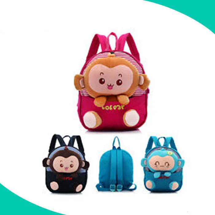 wholesale kids soft stuffed Children school bag custom plush teddy bear backpack