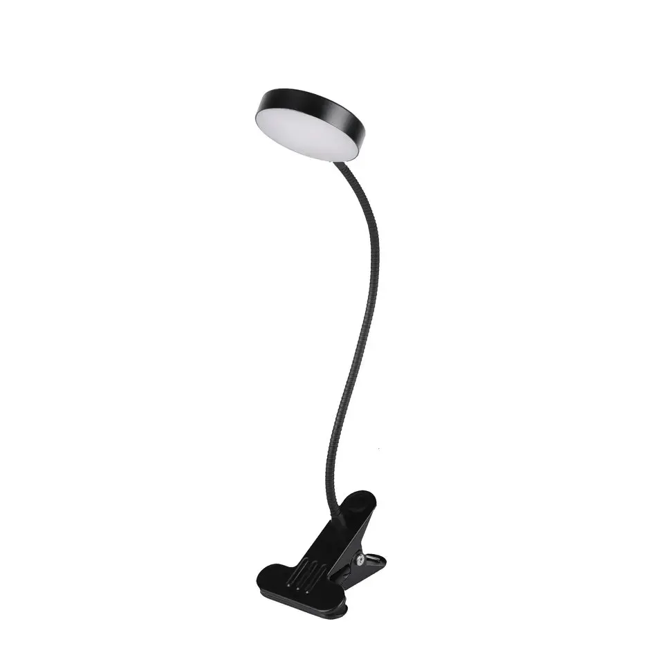 Stable Erp Rohs Dimmable Children Eye Caring  NIGHT Bedside Living Room Light  Led table  Lamp with clip  Portable Led light