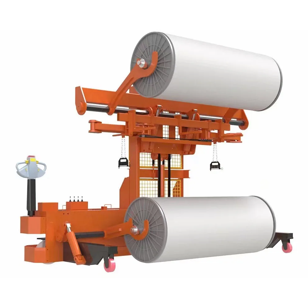 Wholesale Customized Warp Beam High Lift Trolley Carrying Upper and Bottom Beams Together