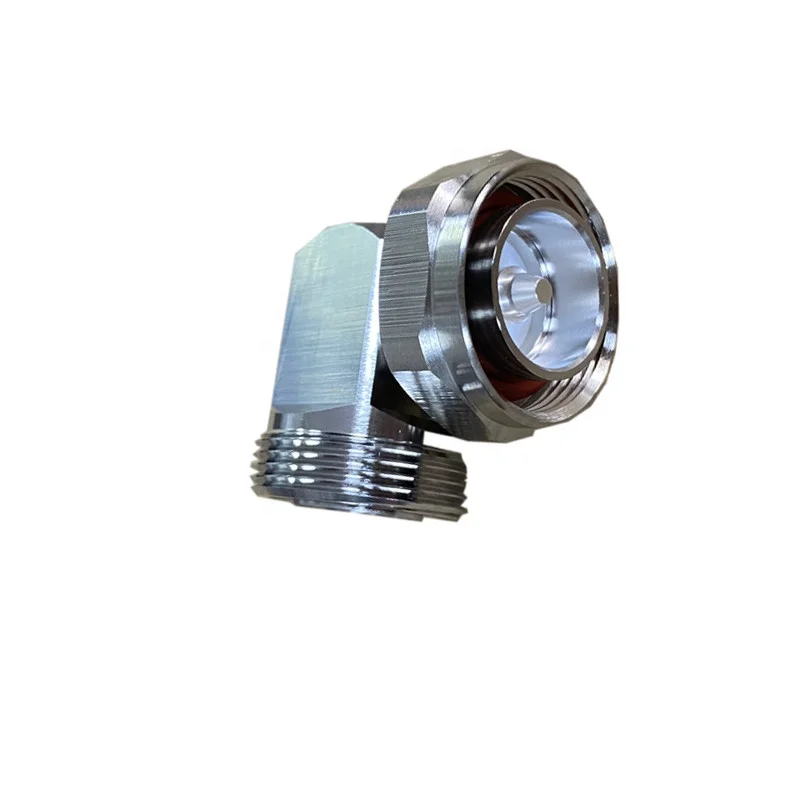 HTMICROWAVE RF Adapter DC - 3GHz 50 ohm Right Angle Connector DIN Male to