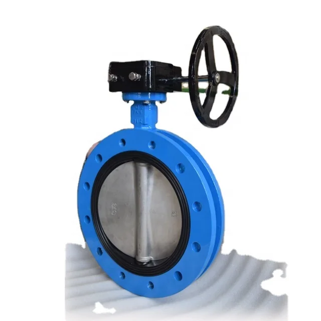 Handle Corrosion Preventive Acid Chemical Resistant Ptfe Seat Wafer Steel Wcb Lever Operated Butterfly Valve