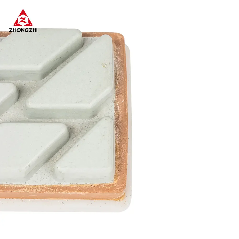ZHONGZHI L140mm Resin-Bonded Polishing Compound Abrasive Set for Laptop Use - Ideal for Glaze Finishing on Slabs