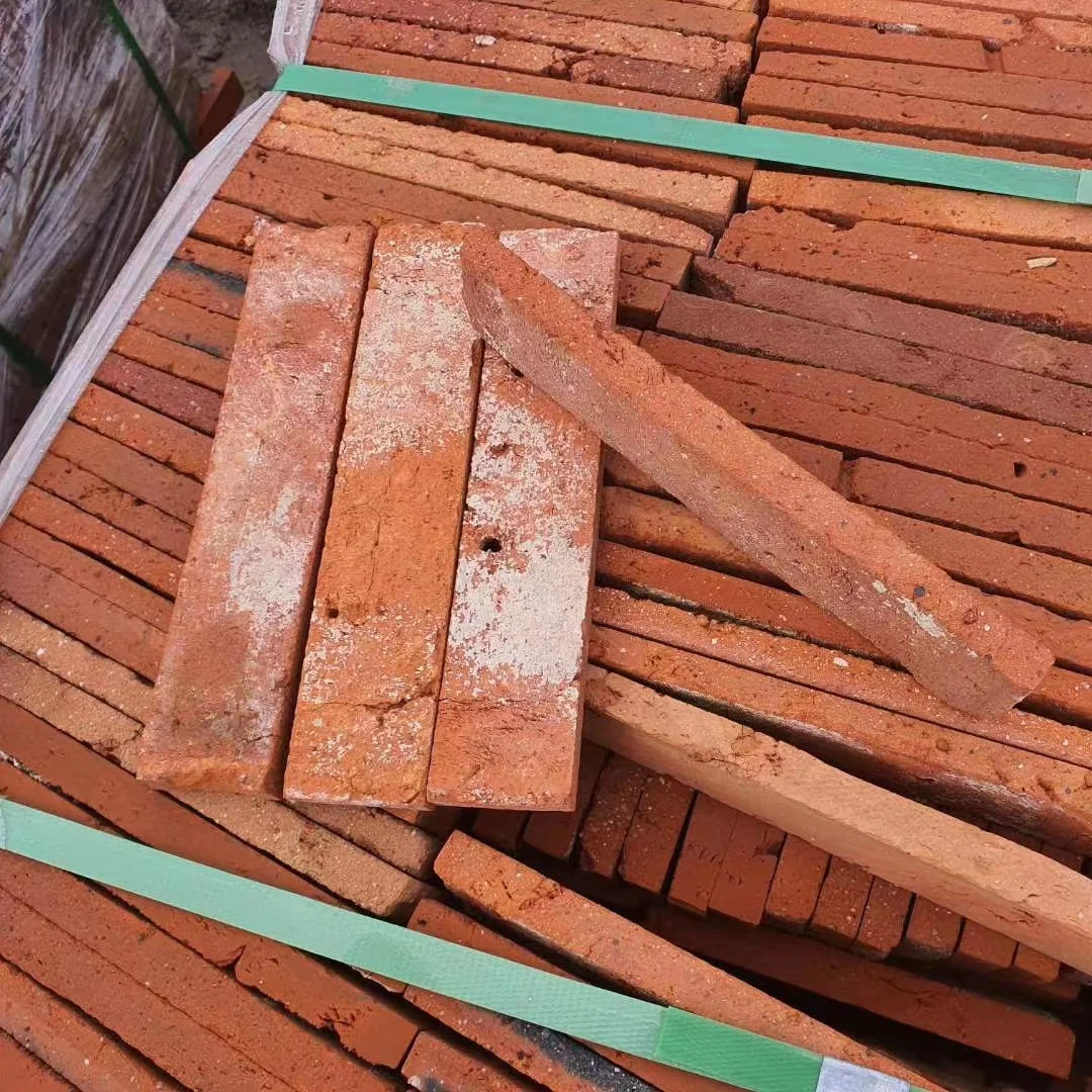 Exterior Residential Building Wall Red Clay Bricks
