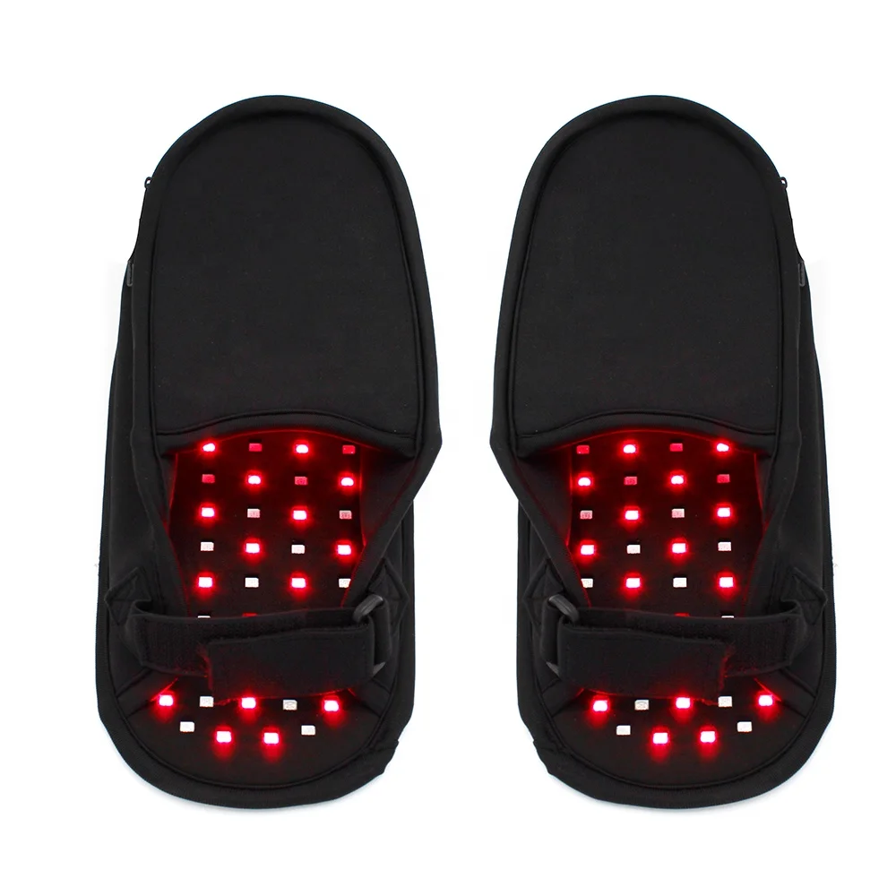 Customized Oem Odm Health Care Infrared Red Light Therapy Shoes Pain Relief And Deep Muscle Relaxation Foot Care Slippers